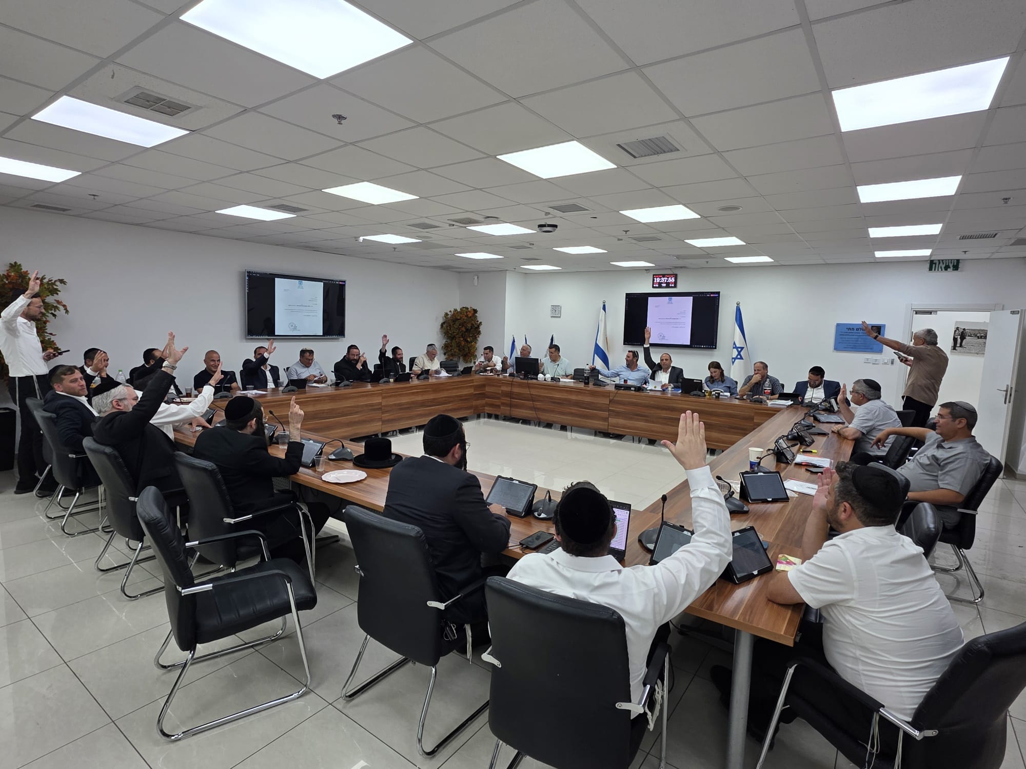 העברת תקציב 2026  בישיבת המועצה